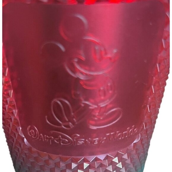 Starbucks Disney Christmas Cup Mickey Studded Tumbler 24 oz Venti Red Green - Picture 5 of 11